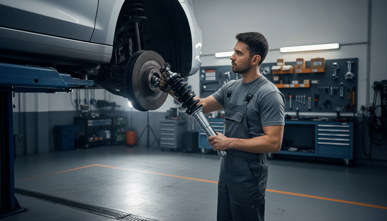 Geely Özel Servis amortisor degisimi