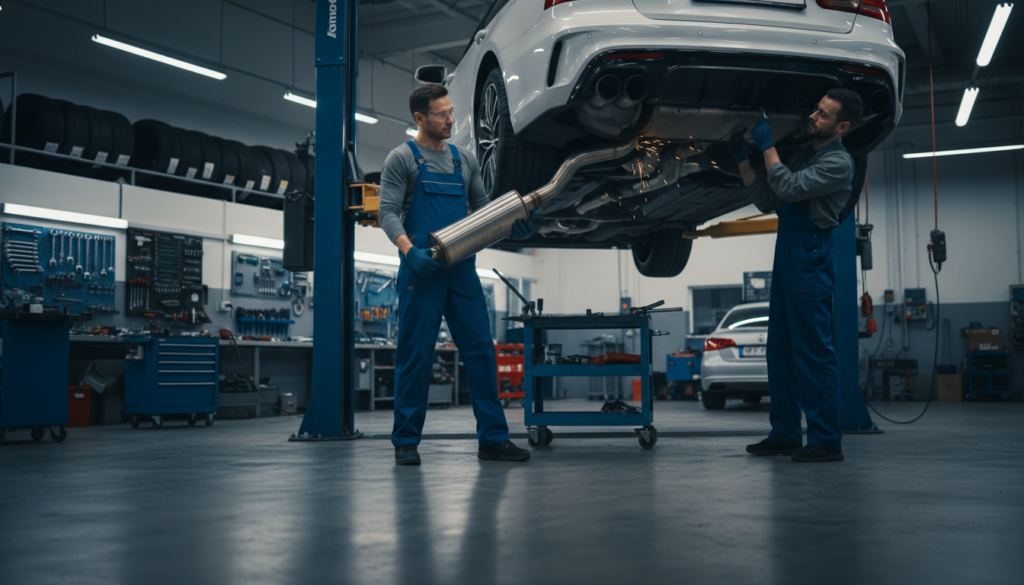 Oto Hizmetlerimiz arac egzoz sistemi degisimi