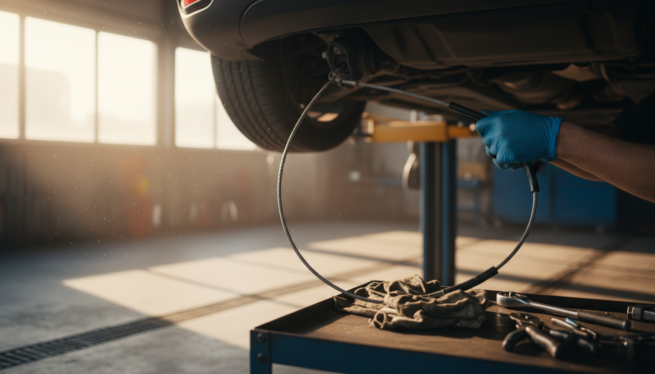 Araç El Freni Teli Değişimi arac el freni teli degisimi