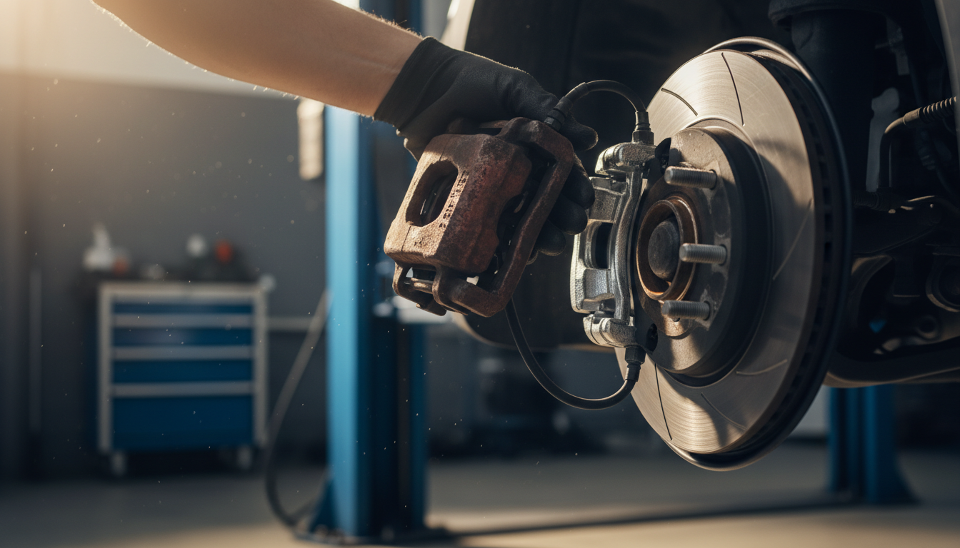 Araç Fren Kaliperi Değişimi arac fren kaliperi degisimi