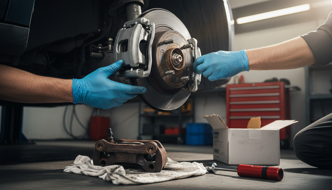 Karsan Özel Servis fren kaliperi degisimi