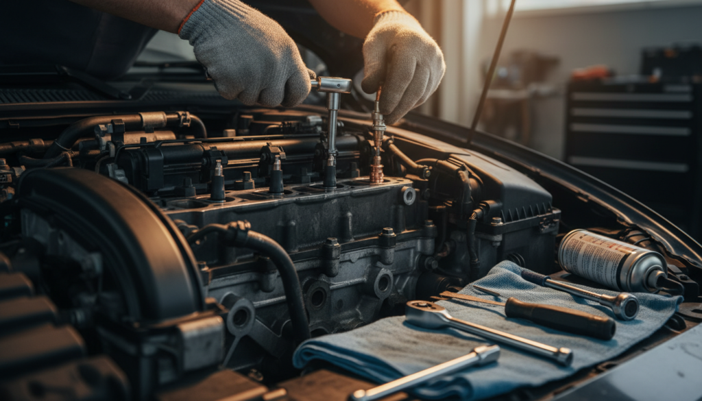 Oto Hizmetlerimiz kizdirma bujisi degisimi